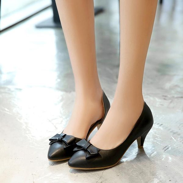 dress shoes large single with bow tie 2021 40-43 versatile 41 43 fashion women's, Black
dress shoes large single with bow tie 2021 40-43 versatile 41 43 fashion women's, Black