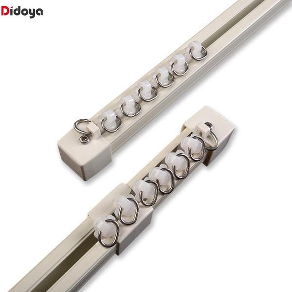 smart home control manual curtain track super silence aluminium alloy single 1.1-4.2m accessories
smart home control manual curtain track super silence aluminium alloy single 1.1-4.2m accessories