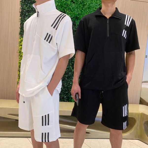 men's tracksuits 2021 men's will see short sleeve shorts pure cotton cloth outdoors beach casual sports couple's model style, Gray
men's tracksuits 2021 men's will see short sleeve shorts pure cotton cloth outdoors beach casual sports couple's model style, Gray