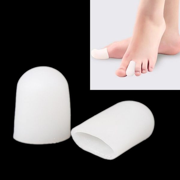1 pair toe protector silicone gel cover cap pain relief for prevent blisters corns 2021 sn-hot 
1 pair toe protector silicone gel cover cap pain relief for prevent blisters corns 2021 sn-hot