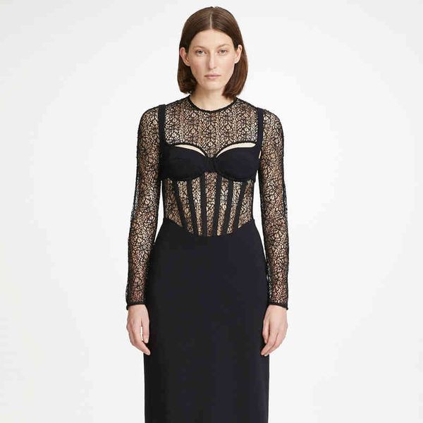 casual dresses fashion women's dress french autumn lace splicing light mature jm64, Black;gray
casual dresses fashion women's dress french autumn lace splicing light mature jm64, Black;gray