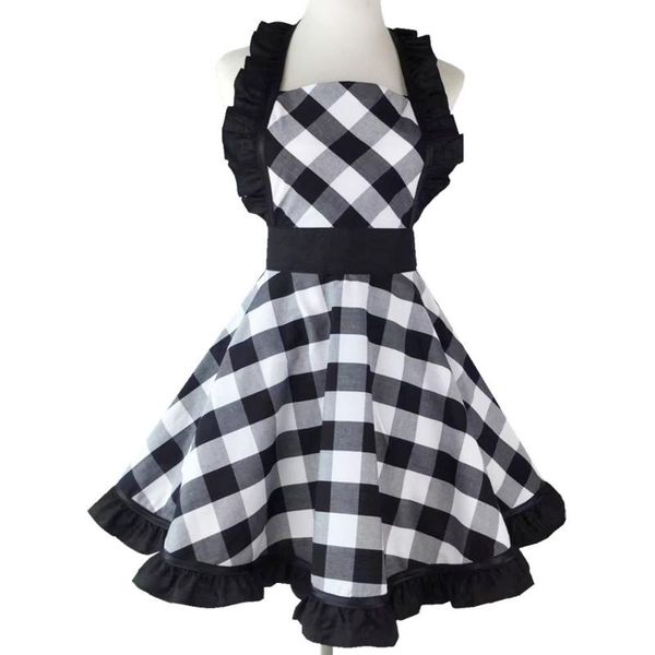 aprons cottonretro cotton plaid skirt women's blouse simple bandage advertising apron home kitchen supermarket overalls
aprons cottonretro cotton plaid skirt women's blouse simple bandage advertising apron home kitchen supermarket overalls