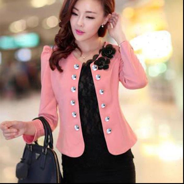 new feminino spring ol summer style slim female short woman clothes jackets suits outdwear coat women plus size, Black;brown
new feminino spring ol summer style slim female short woman clothes jackets suits outdwear coat women plus size, Black;brown