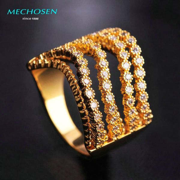 wedding rings mechosen sparkling zircon wide for women prong setting stone anel gold color anelli uomo party anillos mujer joyas, Slivery;golden
wedding rings mechosen sparkling zircon wide for women prong setting stone anel gold color anelli uomo party anillos mujer joyas, Slivery;golden