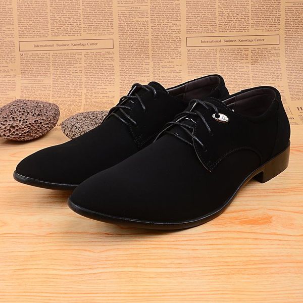 dress shoes designer men formal wedding business oxford for suede leather zapatos de hombre, Black
dress shoes designer men formal wedding business oxford for suede leather zapatos de hombre, Black