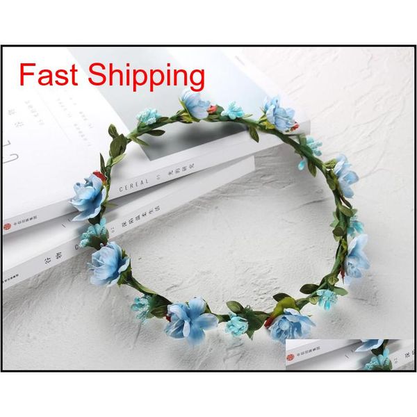 girls sweet lovely simulation flower headband wedding princess vacation garland bohemia hair accessories for big k jllqui otsweet, Silver
girls sweet lovely simulation flower headband wedding princess vacation garland bohemia hair accessories for big k jllqui otsweet, Silver