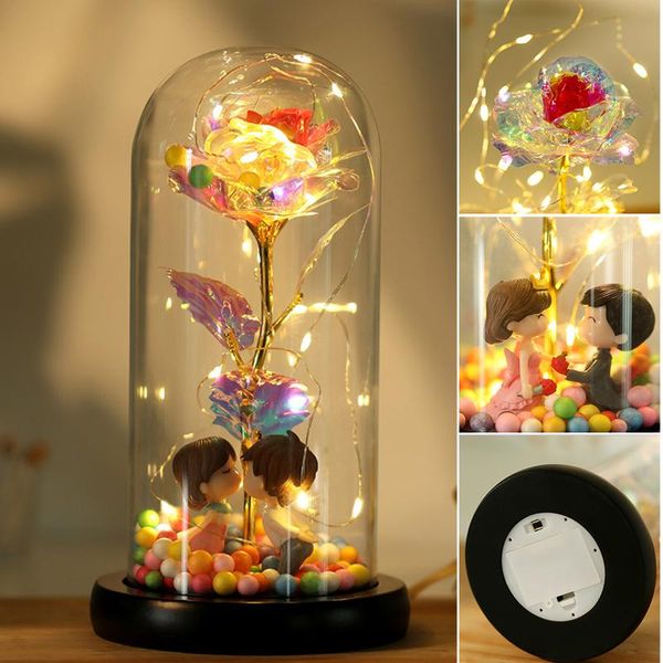 decorative flowers & wreaths preserved flower rose in glass dome with lights eternal gift for valentine's day christmas mother's l
decorative flowers & wreaths preserved flower rose in glass dome with lights eternal gift for valentine's day christmas mother's l