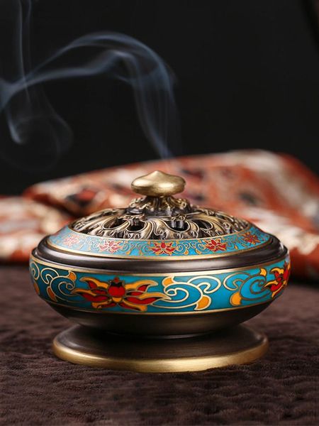 fragrance lamps cloisonne incense burner copper home tea ceremony indoor sandalwood plug enamel color buddha worship
fragrance lamps cloisonne incense burner copper home tea ceremony indoor sandalwood plug enamel color buddha worship