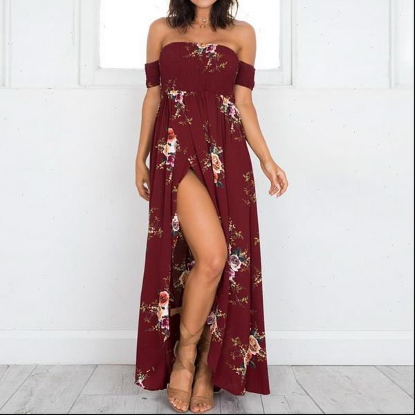 women slash neck floral printed boho dress fashion beach summer dresses ladies strapless long maxi dress vestidos s 5xl, Black;gray
women slash neck floral printed boho dress fashion beach summer dresses ladies strapless long maxi dress vestidos s 5xl, Black;gray