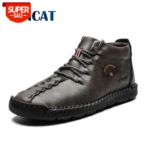 2019 new fashion men boots split leather ankle boots warm fur snow plush lace-up winter shoes plus size 38~48 #qy5k
2019 new fashion men boots split leather ankle boots warm fur snow plush lace-up winter shoes plus size 38~48 #qy5k
