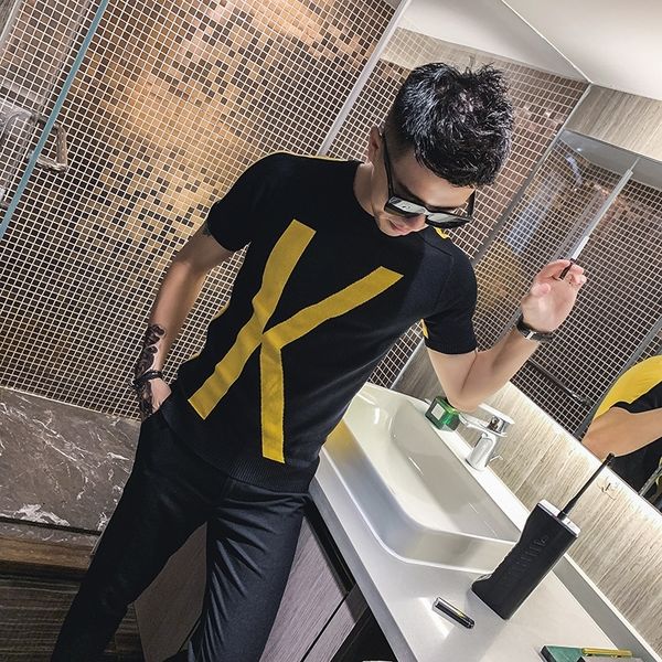 2021 new mode summer t-shirts with short sleeves all simple games of knitted or crocheted thin men's shirts casual fit 3xl-m bodj hrfx, Black;brown
2021 new mode summer t-shirts with short sleeves all simple games of knitted or crocheted thin men's shirts casual fit 3xl-m bodj hrfx, Black;brown