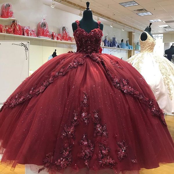 sparkly burgendy sweet 16 ball gown dresses beaded sequins 3d flowers sweetheart vestido de 15 anos quinceanera 2021, Blue;red
sparkly burgendy sweet 16 ball gown dresses beaded sequins 3d flowers sweetheart vestido de 15 anos quinceanera 2021, Blue;red