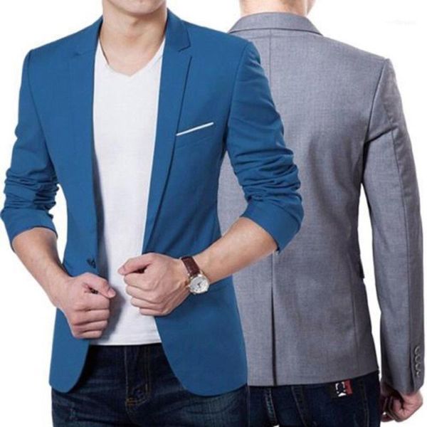 men's suits & blazers fashion luxury men blazer casual slim fit formal one button suit coat jacket cotton suit1, White;black
men's suits & blazers fashion luxury men blazer casual slim fit formal one button suit coat jacket cotton suit1, White;black
