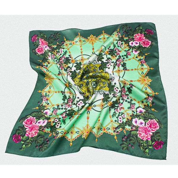 scarves ins silk scarf for woman hair neckband green neckerchief ladies grace flowers travel square muffler, Blue;gray
scarves ins silk scarf for woman hair neckband green neckerchief ladies grace flowers travel square muffler, Blue;gray