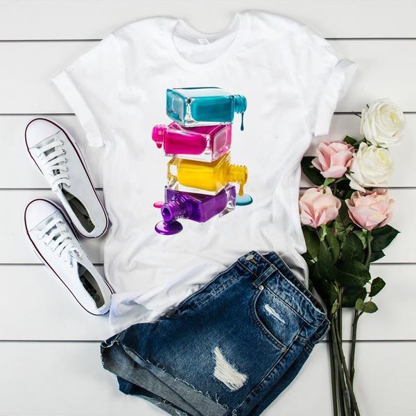 women color fashion 3d paint printed casual short sleeve tees graphic female ladies womens lady t-shirt t shirt t-shirts, White
women color fashion 3d paint printed casual short sleeve tees graphic female ladies womens lady t-shirt t shirt t-shirts, White