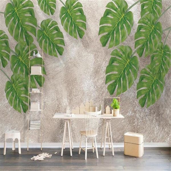 wallpapers milofi custom wallpaper wall covering 3d three-dimensional natural fresh green leaves tv background
wallpapers milofi custom wallpaper wall covering 3d three-dimensional natural fresh green leaves tv background