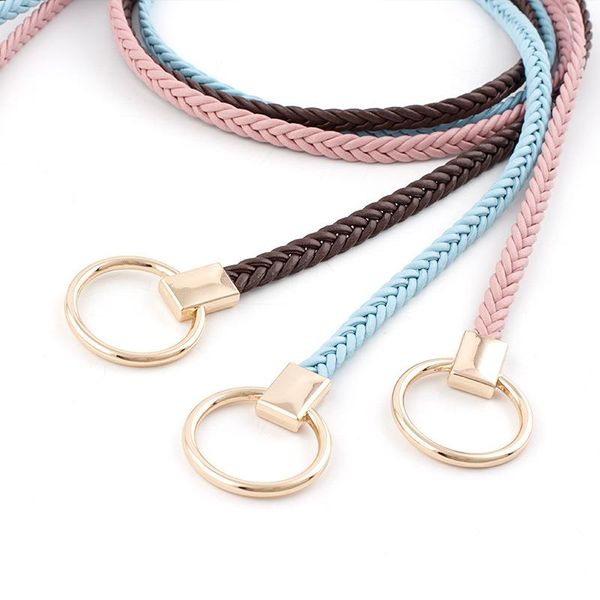 belts thin candy color braid belt fashion est for dress ladies female waistband womens pu, Black;brown
belts thin candy color braid belt fashion est for dress ladies female waistband womens pu, Black;brown
