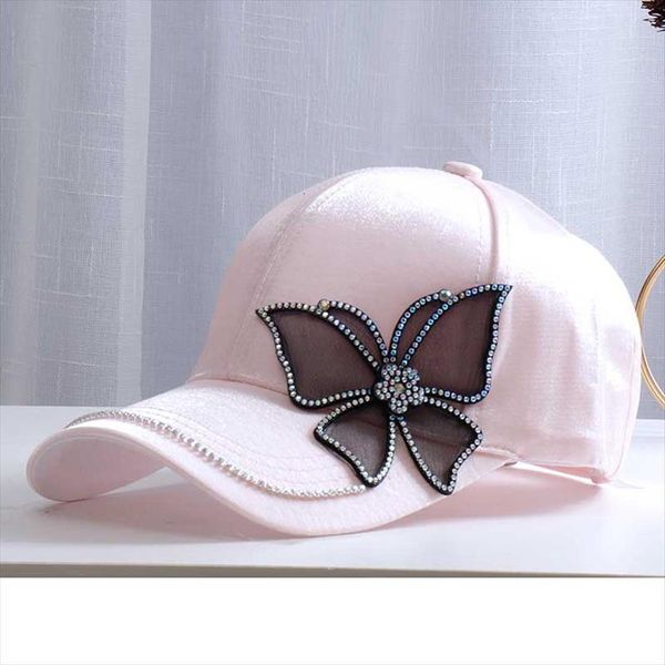 Butterfly Feel Silk Baseball Cap Hats For Girls Women Color Caps Summer Outdoor Sports Shade Visor Hat Casquette, Blue;gray 
Butterfly Feel Silk Baseball Cap Hats For Girls Women Color Caps Summer Outdoor Sports Shade Visor Hat Casquette, Blue;gray