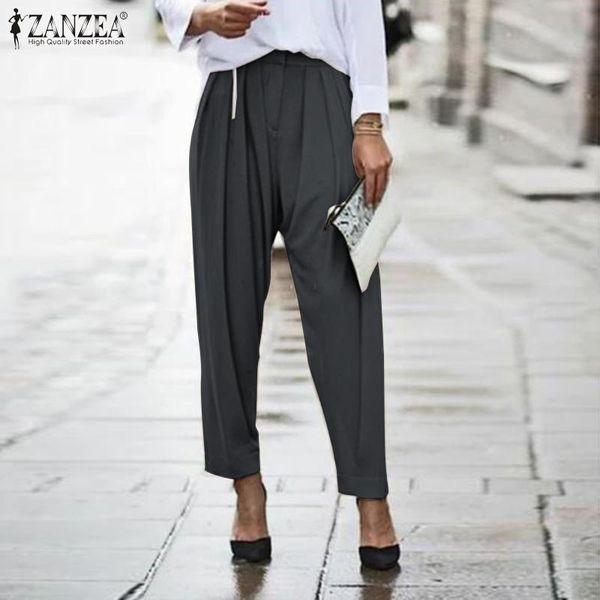 women's pants & capris summer turnip women casual zipper long pantalon elegant solid work ol harem trousers female spring loose palaz, Black;white
women's pants & capris summer turnip women casual zipper long pantalon elegant solid work ol harem trousers female spring loose palaz, Black;white
