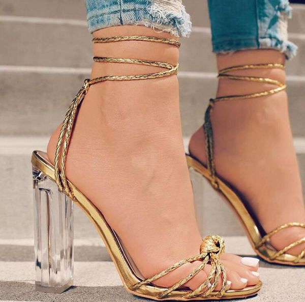 dress shoes design women fashion knotted ankle strap transparent thick heel sandals lace-up open toe high, Black
dress shoes design women fashion knotted ankle strap transparent thick heel sandals lace-up open toe high, Black