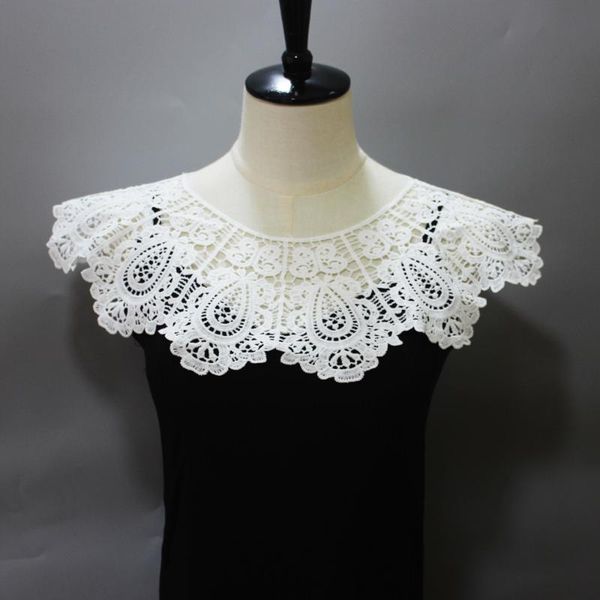 bow ties summer dress blouse fake collars shawl wrap women lace flower embroidered faux collar detachable white decor, Black;gray
bow ties summer dress blouse fake collars shawl wrap women lace flower embroidered faux collar detachable white decor, Black;gray