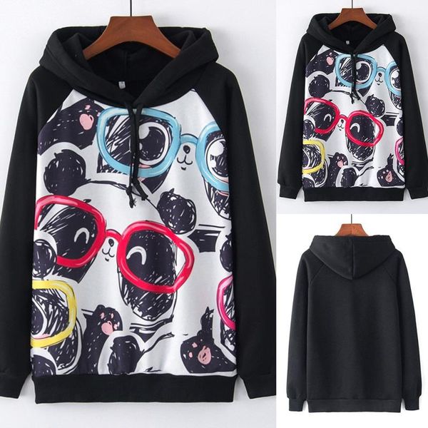 women's hoodies & sweatshirts autumn winter hoodie kawaii cute fashion panda sweatshirt pullover long sleeved comfor sudaderas con cap, Black
women's hoodies & sweatshirts autumn winter hoodie kawaii cute fashion panda sweatshirt pullover long sleeved comfor sudaderas con cap, Black