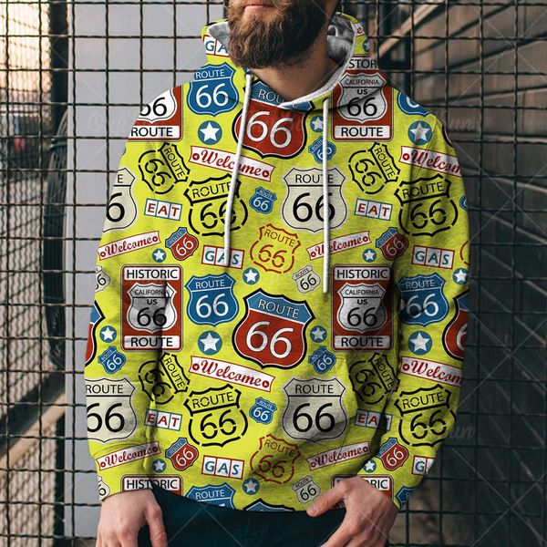 summer fashion new sweater us highway 66 3d printed men's casual loose comfortable hoodiebhzh, Black
summer fashion new sweater us highway 66 3d printed men's casual loose comfortable hoodiebhzh, Black