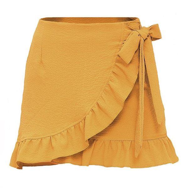 skirts summer female 2021 korean high waist solid color mini skirt cute lace up ruffles short, Black
skirts summer female 2021 korean high waist solid color mini skirt cute lace up ruffles short, Black