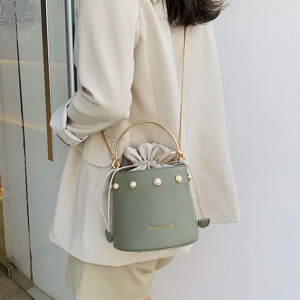 evening bags foreign style small bag women's 2021 summer high-grade pearl texture bucket fresh portable messenger
evening bags foreign style small bag women's 2021 summer high-grade pearl texture bucket fresh portable messenger