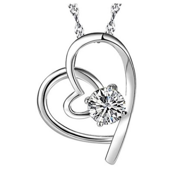 pendants wholesale pendant elegant women's jewelry 925 sterling silver hollow heart wedding necklace jewellery drop, Black
pendants wholesale pendant elegant women's jewelry 925 sterling silver hollow heart wedding necklace jewellery drop, Black