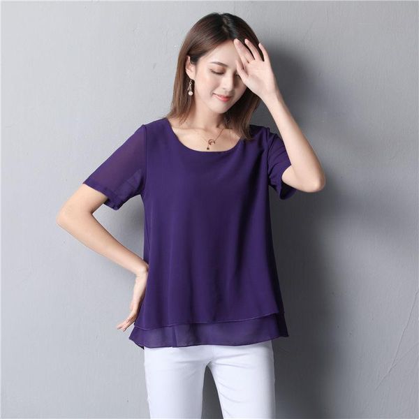 women's blouses & shirts women chiffon shirt loose plus size blouse ladies summer style o-neck short-sleeved female 5xl 6xl, White
women's blouses & shirts women chiffon shirt loose plus size blouse ladies summer style o-neck short-sleeved female 5xl 6xl, White