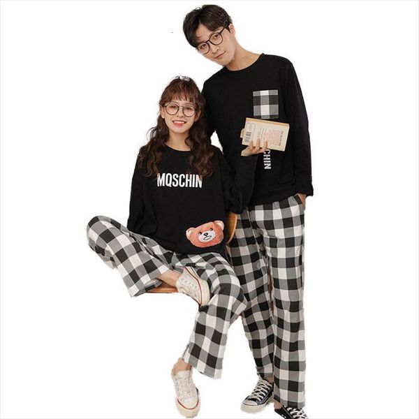 couple pajamas set autumn cardigan women sleepwear pyjamas and men long sleeve lounge pijama plus size pajama, Black;red
couple pajamas set autumn cardigan women sleepwear pyjamas and men long sleeve lounge pijama plus size pajama, Black;red