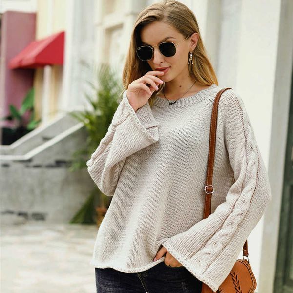 mozuleva women loose thicken warm loose pullover sweater autumn winter o-neck full sleeve solid knitted oversized jumpers 210706, White;black
mozuleva women loose thicken warm loose pullover sweater autumn winter o-neck full sleeve solid knitted oversized jumpers 210706, White;black