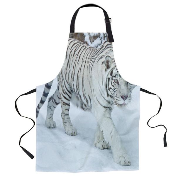 aprons white tiger walking in the snow printed kitchen cooking baking canvas sleeveless for women man kids home delantal cocina
aprons white tiger walking in the snow printed kitchen cooking baking canvas sleeveless for women man kids home delantal cocina