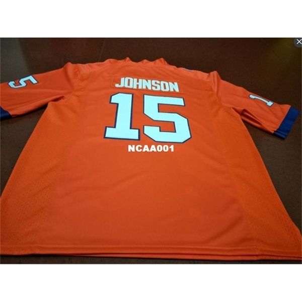 668 clemson tigers #15 hunter johnson orange white college jersey or custom any name or number jersey, Black
668 clemson tigers #15 hunter johnson orange white college jersey or custom any name or number jersey, Black