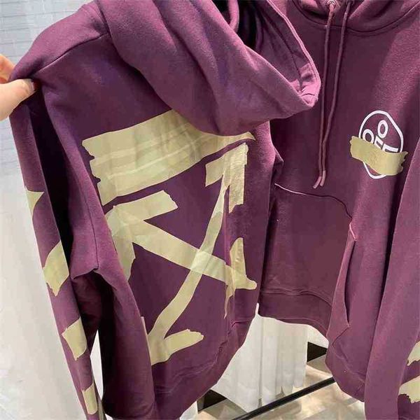 off hooded sweater in autumn winter of 20 with thickened couple's gilded tape loose fashion brand jacket1, Black
off hooded sweater in autumn winter of 20 with thickened couple's gilded tape loose fashion brand jacket1, Black