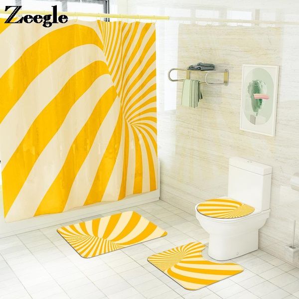 bath mats stripes printing bathroom carpet rug mat and waterproof shower curtain set flannel toilet non-slip foot
bath mats stripes printing bathroom carpet rug mat and waterproof shower curtain set flannel toilet non-slip foot