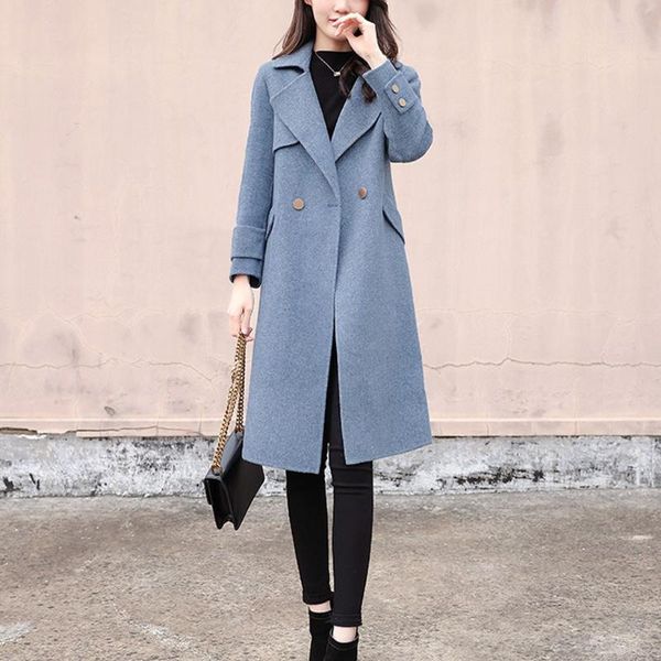 women's wool & blends nice coat jacket women winter coats casual outwear overcoat clothing jackets manteau femme hiver#j31, Black
women's wool & blends nice coat jacket women winter coats casual outwear overcoat clothing jackets manteau femme hiver#j31, Black