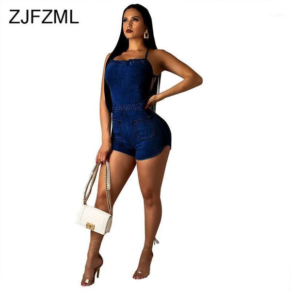backless lace up denim jumpsuit for women spaghetti strap sleeveless one piece bodysuit casual strapless bandage short playsuit1, Black;white
backless lace up denim jumpsuit for women spaghetti strap sleeveless one piece bodysuit casual strapless bandage short playsuit1, Black;white