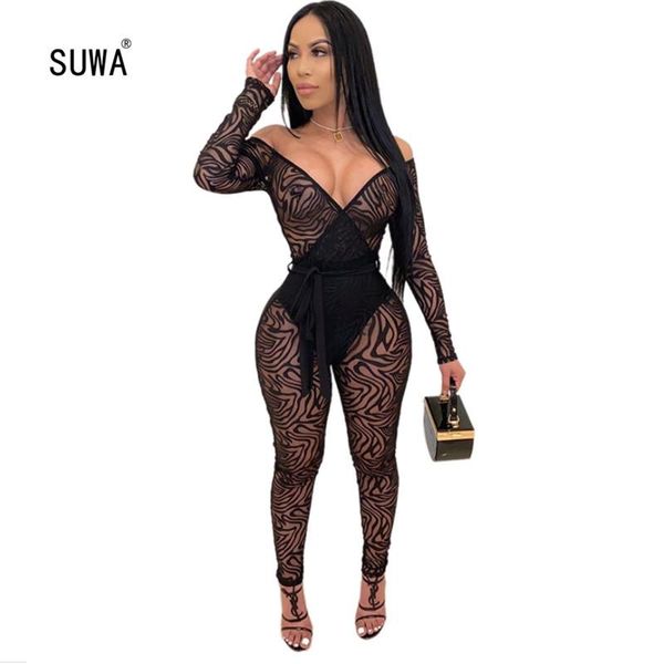 women's jumpsuits & rompers night club women pure black thin perspective skinny long jumpsuit 2021 spring lady v neck sleeve catsuit, Black;white
women's jumpsuits & rompers night club women pure black thin perspective skinny long jumpsuit 2021 spring lady v neck sleeve catsuit, Black;white