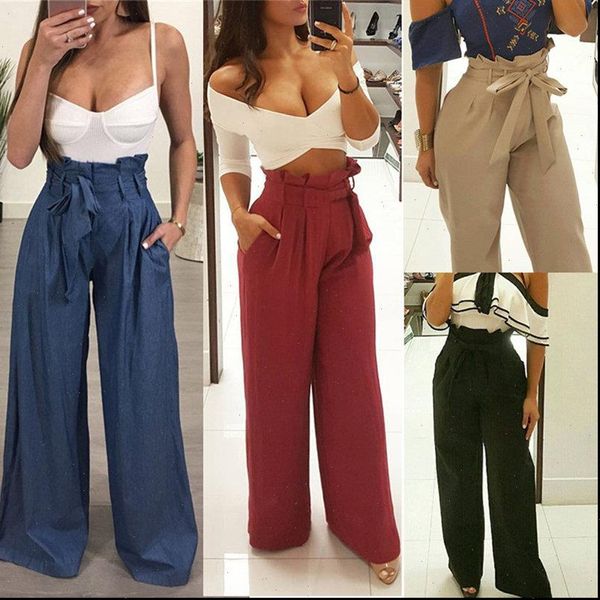tunic wide leg high waist womens pants lace up maxi trousers large size autumn fashion women ol clothing loose long, Black;white
tunic wide leg high waist womens pants lace up maxi trousers large size autumn fashion women ol clothing loose long, Black;white