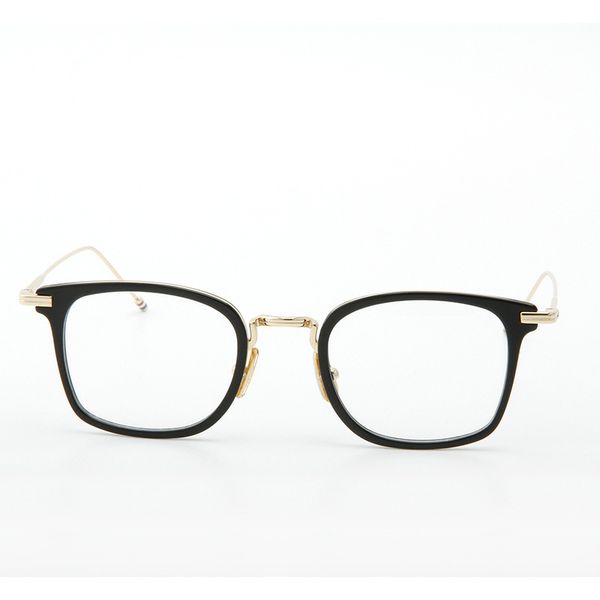 glasses large plain flat lens tb905 round face men's and women's frame glasses, White;black
glasses large plain flat lens tb905 round face men's and women's frame glasses, White;black