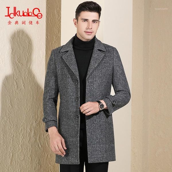 men's trench coats a group of 2021 middle-aged wool coat in autumn and winter men long thickening woolen cloth, Tan;black
men's trench coats a group of 2021 middle-aged wool coat in autumn and winter men long thickening woolen cloth, Tan;black