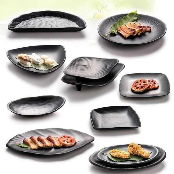 dishes & plates vacclo melamine black plate porcelain imitation frost beef sushi dessert dish kitchen snack tableware solid desklayout
dishes & plates vacclo melamine black plate porcelain imitation frost beef sushi dessert dish kitchen snack tableware solid desklayout