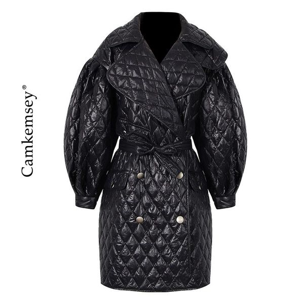 women's trench coats winter big size black women autumn tide lapel puff sleeve cotton padded double breasted long, Tan;black
women's trench coats winter big size black women autumn tide lapel puff sleeve cotton padded double breasted long, Tan;black