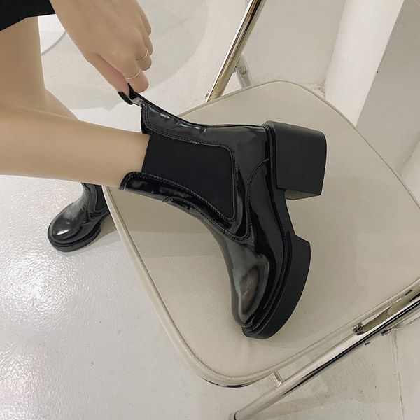 boots 2021 women's for autumn vintage british style high heels ankle girls women platform shoes, Black
boots 2021 women's for autumn vintage british style high heels ankle girls women platform shoes, Black