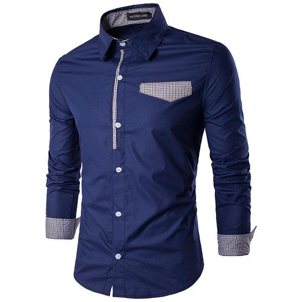 men's casual shirts shirt solid color lapel single-breasted buttoned print plaid male blouse suitable daily streetwear men clothing, White;black
men's casual shirts shirt solid color lapel single-breasted buttoned print plaid male blouse suitable daily streetwear men clothing, White;black