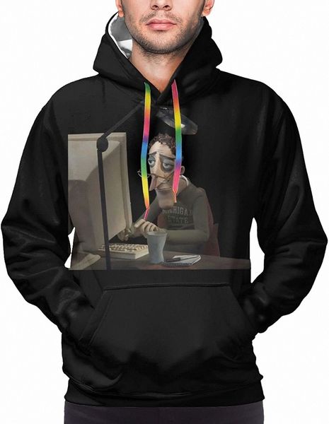 hoodie for men long sleeve drawstring fashion hooded sweatshirts athletic casual pullover q3fm#, Black
hoodie for men long sleeve drawstring fashion hooded sweatshirts athletic casual pullover q3fm#, Black