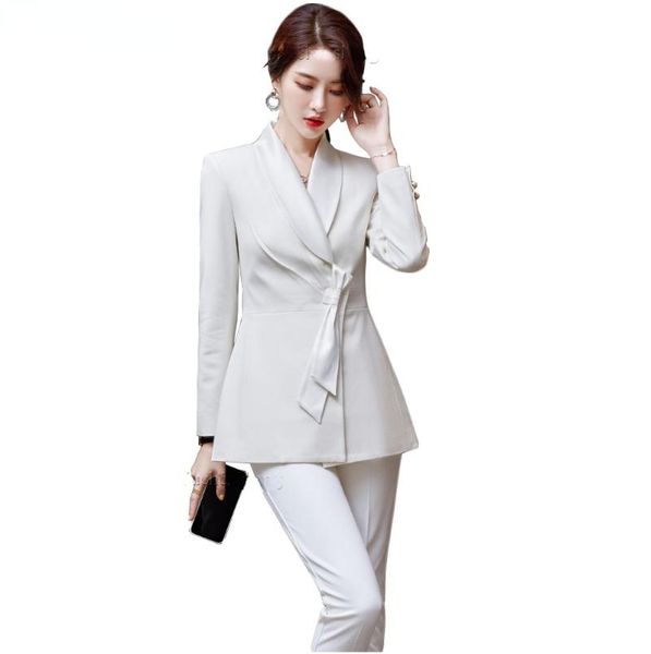 women's two piece pants fashion pant suit with bow ladies white black dark blue formal 2 set blazer women plus size 5xl coat and
women's two piece pants fashion pant suit with bow ladies white black dark blue formal 2 set blazer women plus size 5xl coat and