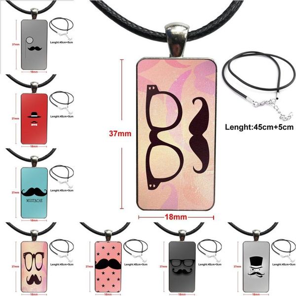 pendant necklaces glass cabochon choker rectangle necklace stainless steel color jewelry for women men party beard mustache, Silver
pendant necklaces glass cabochon choker rectangle necklace stainless steel color jewelry for women men party beard mustache, Silver